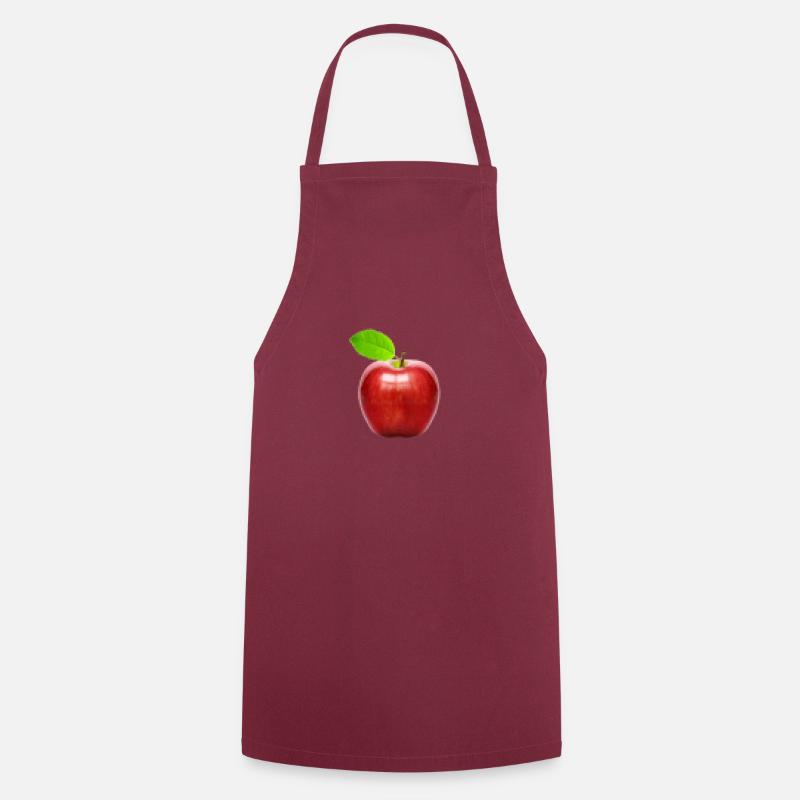 Apple - Cooking Apron - bordeaux