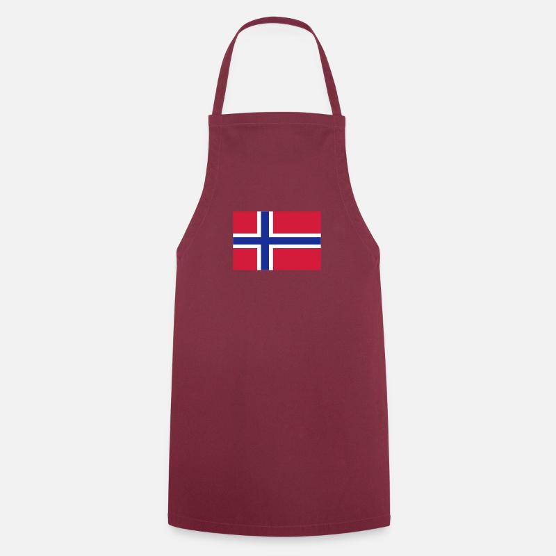 Norwegen - Kochschürze - Bordeaux