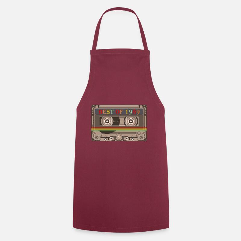1989 - Tablier de cuisine - bordeaux