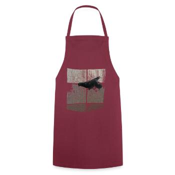 Doves - Cooking Apron - bordeaux - Front - AI Model Male 185 dark (185cm)