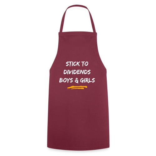 Stick to Dividends Boys and Girls - Cooking Apron