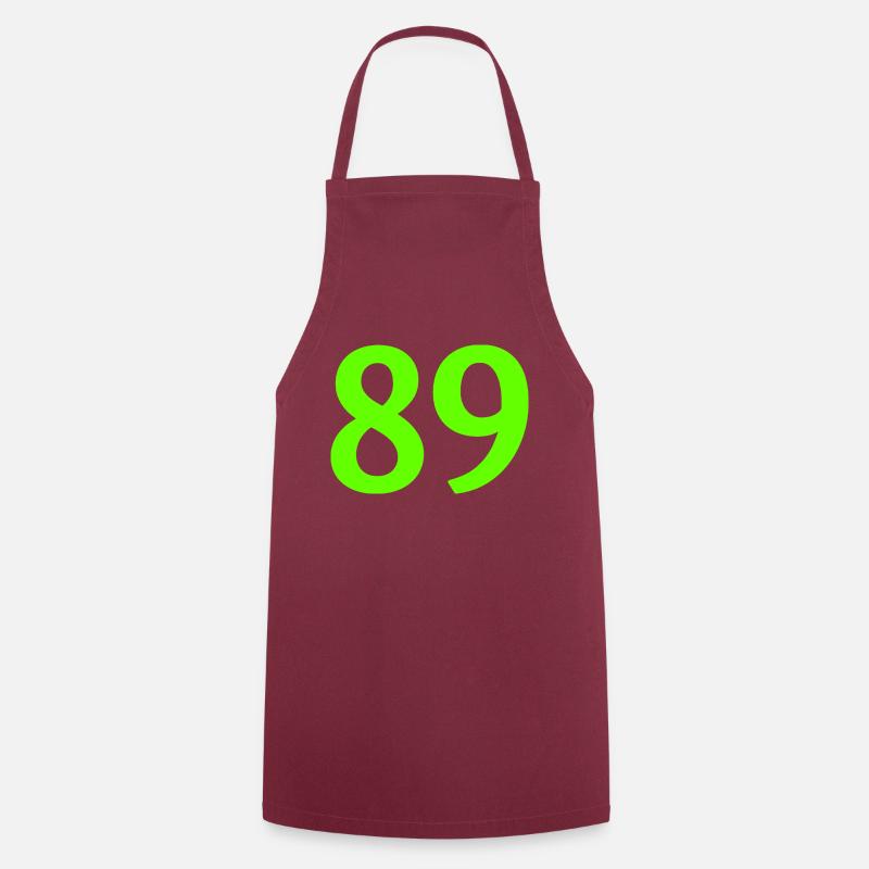 numéro 89 - Tablier de cuisine - bordeaux