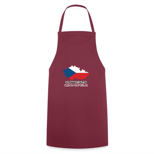 Straight Outta Czech Republic country map - Cooking Apron