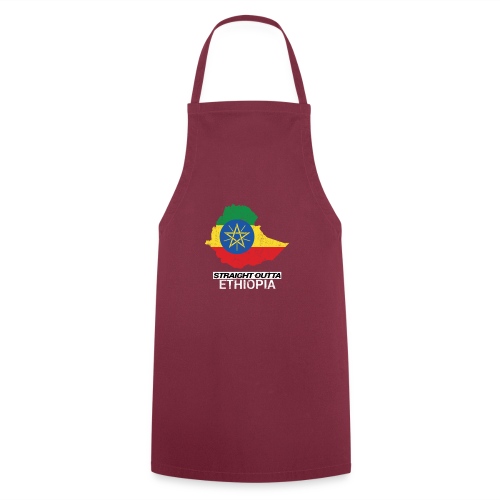 Straight Outta Ethiopia country map - Cooking Apron