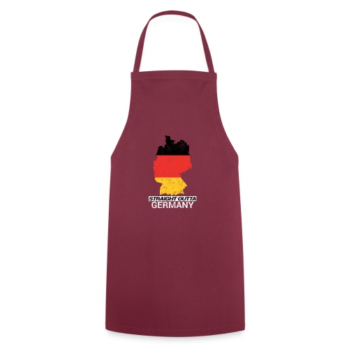 Straight Outta Germany country map - Cooking Apron