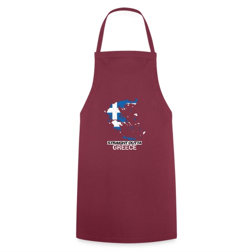 Straight Outta Greece country map - Cooking Apron