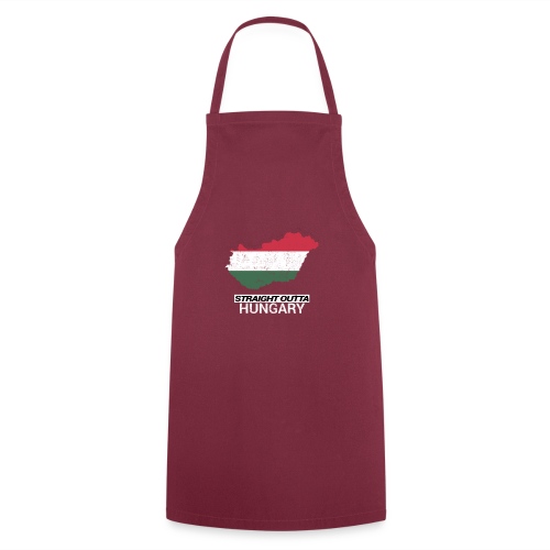 Straight Outta Hungary country map - Cooking Apron