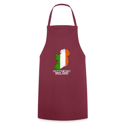 Straight Outta Ireland (Eire) country map flag - Cooking Apron