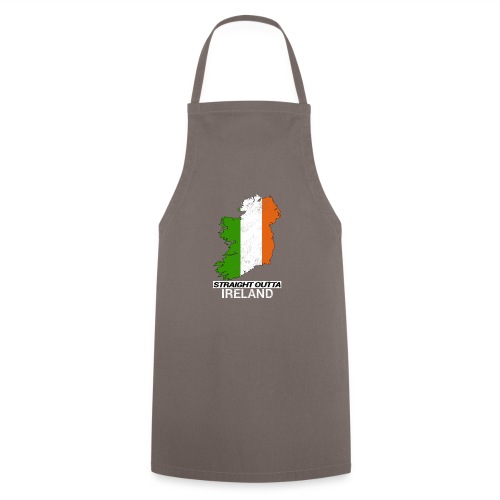Straight Outta Ireland (Eire) country map flag - Cooking Apron