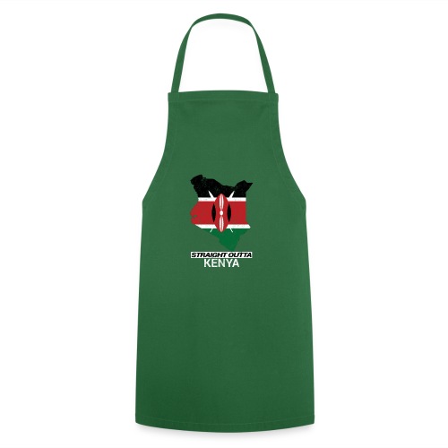 Straight Outta Kenya country map & flag - Cooking Apron
