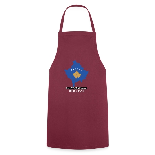 Straight Outta Kosovo country map - Cooking Apron