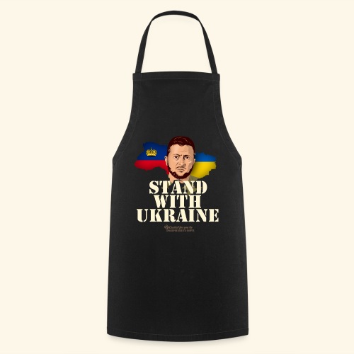 Ukraine Liechtenstein T-Shirt Design - Kochschürze