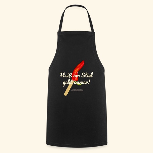 Chili T Shirt Design Chilischote Heiß am Stiel - Kochschürze