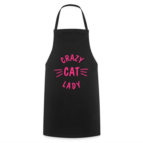 Vorschau: Crazy Cat Lady meow - Kochschürze