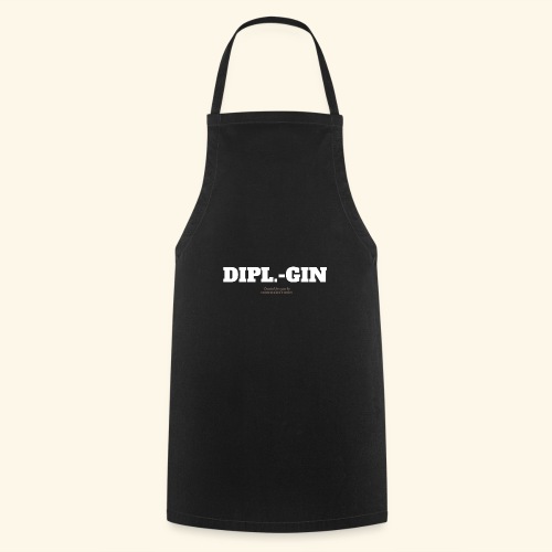 Dipl.-Gin T Shirt Design für Ingenieure & Gin-Fans - Kochschürze
