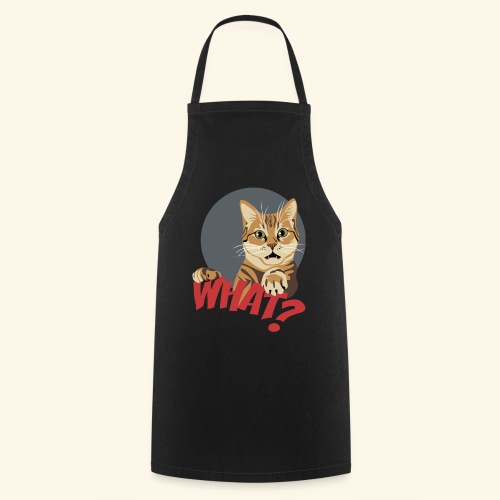 Qué gato - Delantal de cocina