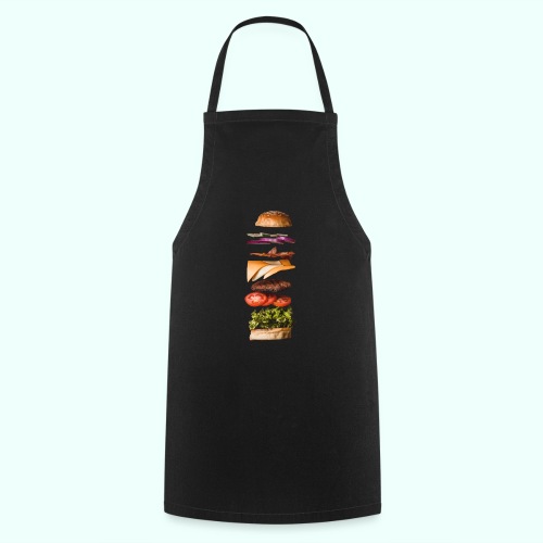 burger anatomie - Fartuch kuchenny