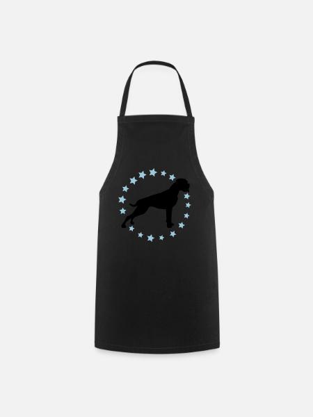 Boxer Zodiac 2 color - Cooking Apron - black