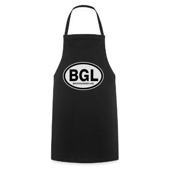 BGL Berchtesgadener Land - Kochschürze - Schwarz - Vorne - AI Model Male 185 dark (185cm)