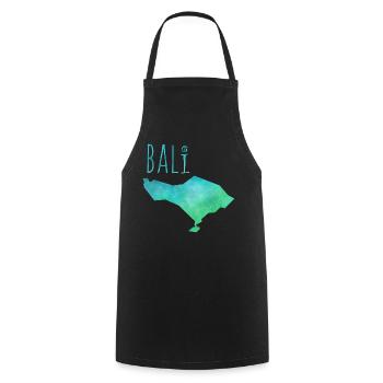 bali - Tablier de cuisine - noir - Devant - AI Model Male 185 dark (185cm)