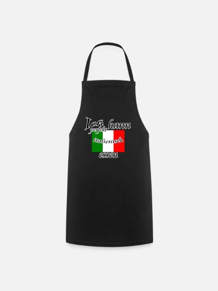 Perfekt Italienisch Geschenk - Kochschürze - Schwarz