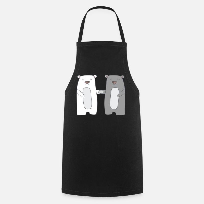 Bears - Cooking Apron - black
