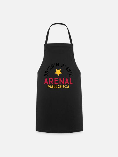 Arenal Mallorca - Tablier de cuisine - noir