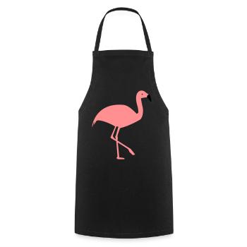 Flamingo - Tablier de cuisine - noir - Devant - AI Model Male 185 dark (185cm)