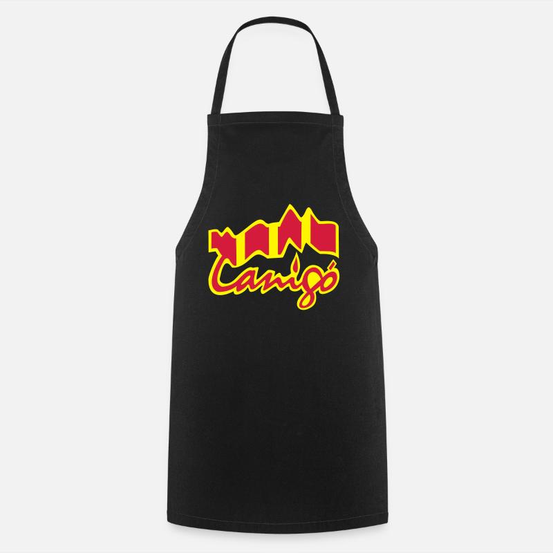 canigo catala - Tablier de cuisine - noir
