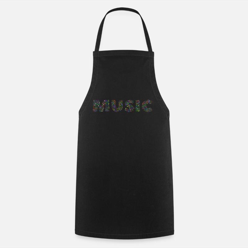 Musik - Kochschürze - Schwarz