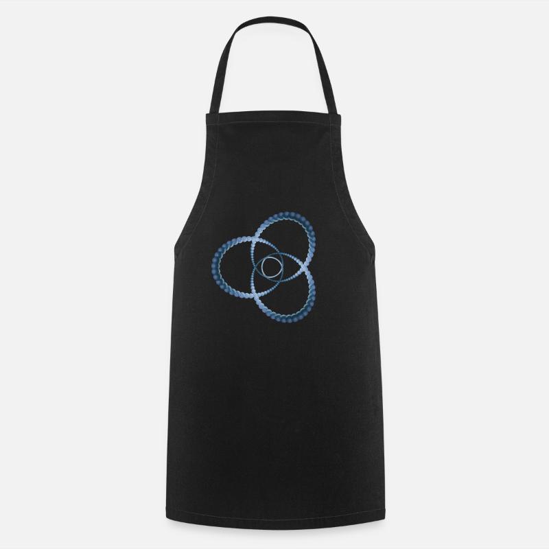 Atom - Cellular five - Cooking Apron - black