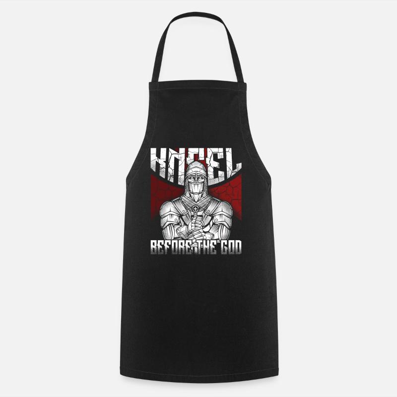 crusader - Cooking Apron - black