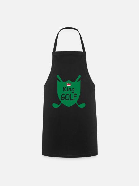 golf - Kochschürze - Schwarz