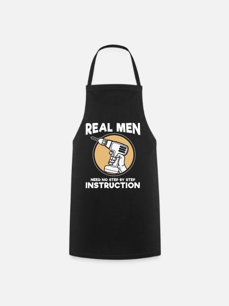 Bricolage manuel bricolage - Tablier de cuisine - noir