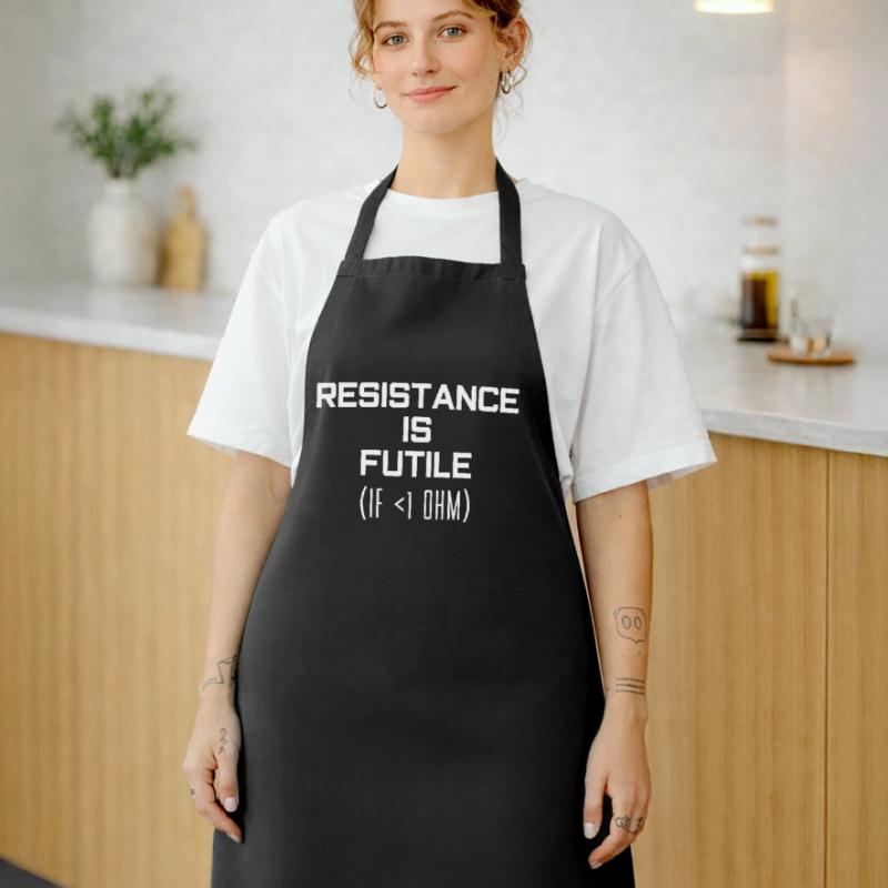 Electronics Resistance Electronics Technician Cooking Apron
