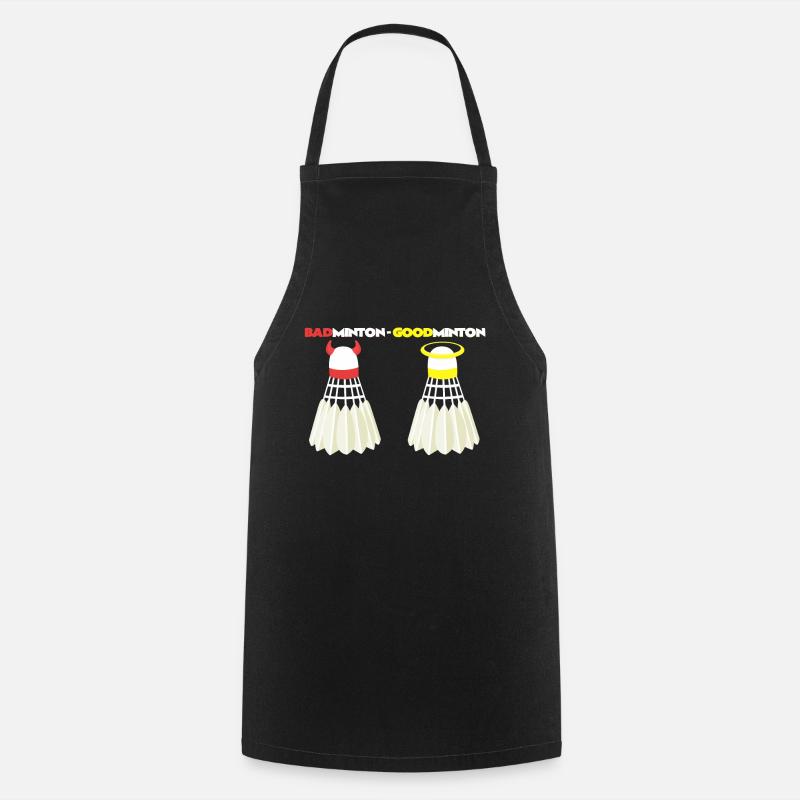 Badminton goodminton - Tablier de cuisine - noir