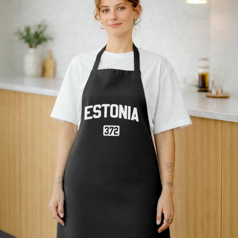 Estonia Postcode Cooking Apron