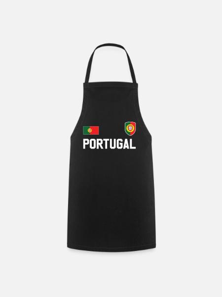 PORTUGAL TRICOT - Tablier de cuisine - noir