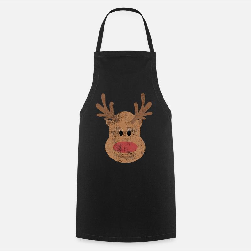 renne - Tablier de cuisine - noir