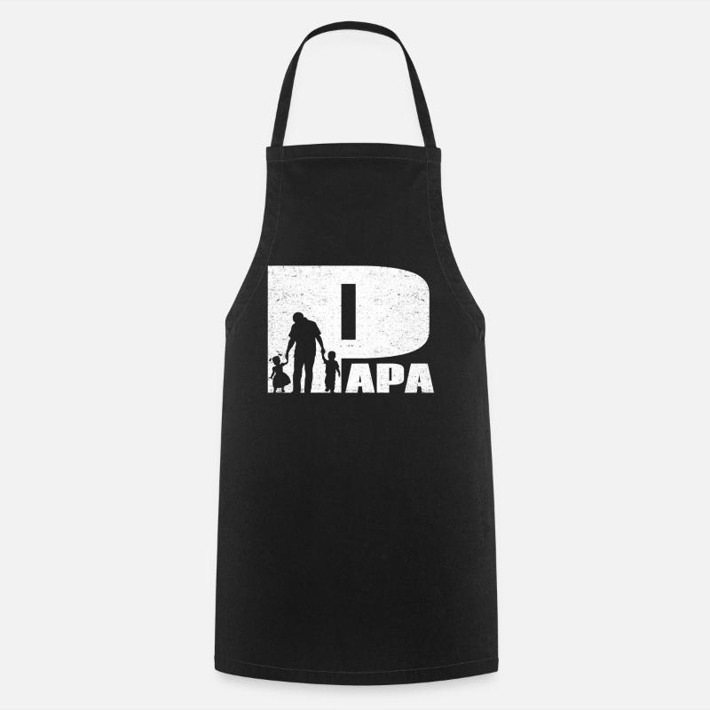 Papa - Kochschürze - Schwarz