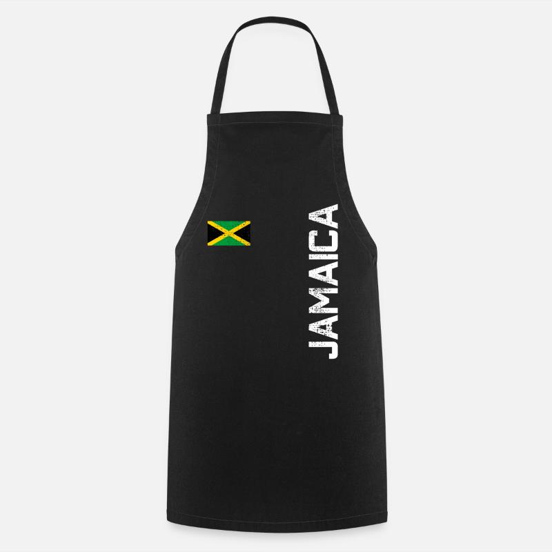 Jamaïque - Tablier de cuisine - noir