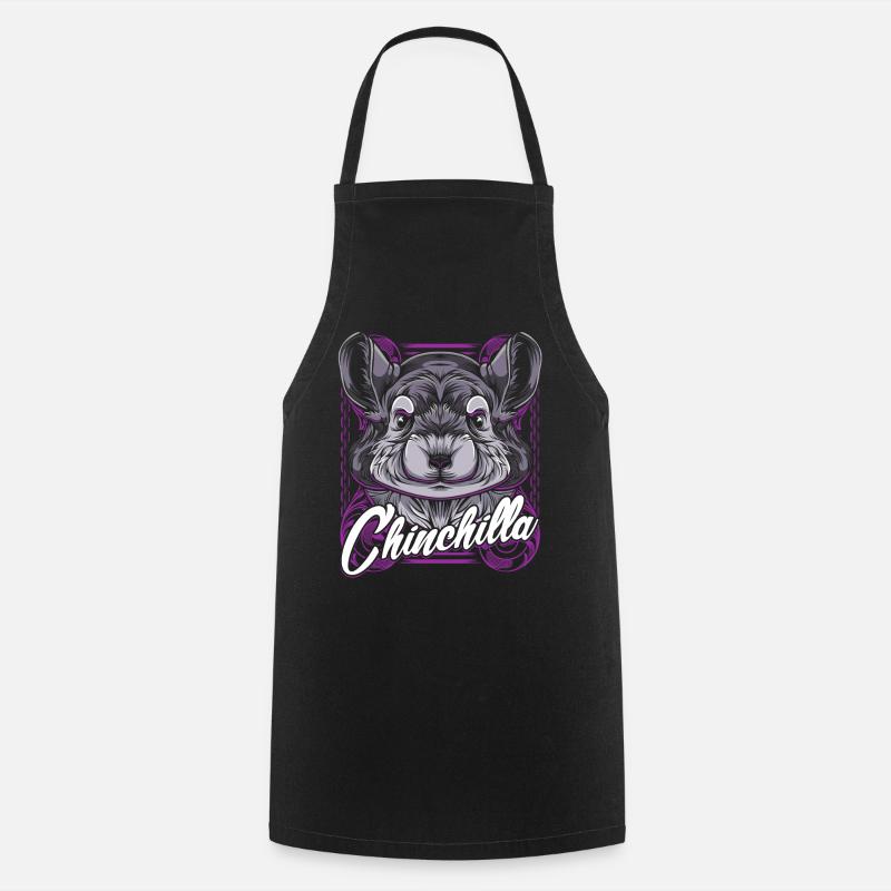 Chinchilla - Tablier de cuisine - noir