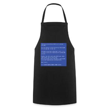 This is a perfect gift for computer users who - Cooking Apron - black - Front - AI Model Male 185 dark (185cm)