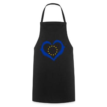 Europe - Tablier de cuisine - noir - Devant - AI Model Male 185 dark (185cm)