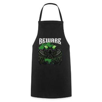 Modern crab | Crustacean sea creatures gift - Cooking Apron - black - Front - AI Model Male 185 dark (185cm)