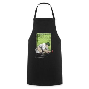 Archaeologist science archeology history - Cooking Apron - black - Front - AI Model Male 185 dark (185cm)