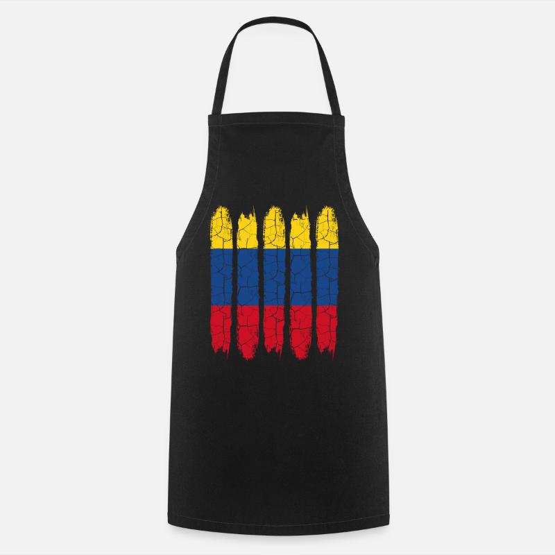 Colombie - Tablier de cuisine - noir