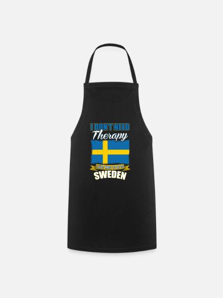 Schweden - Kochschürze - Schwarz