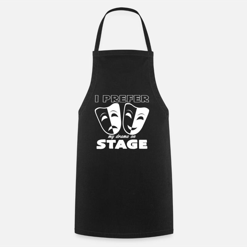 theatre - Cooking Apron - black