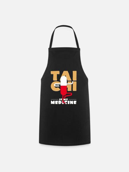 Tai chi - Cooking Apron - black